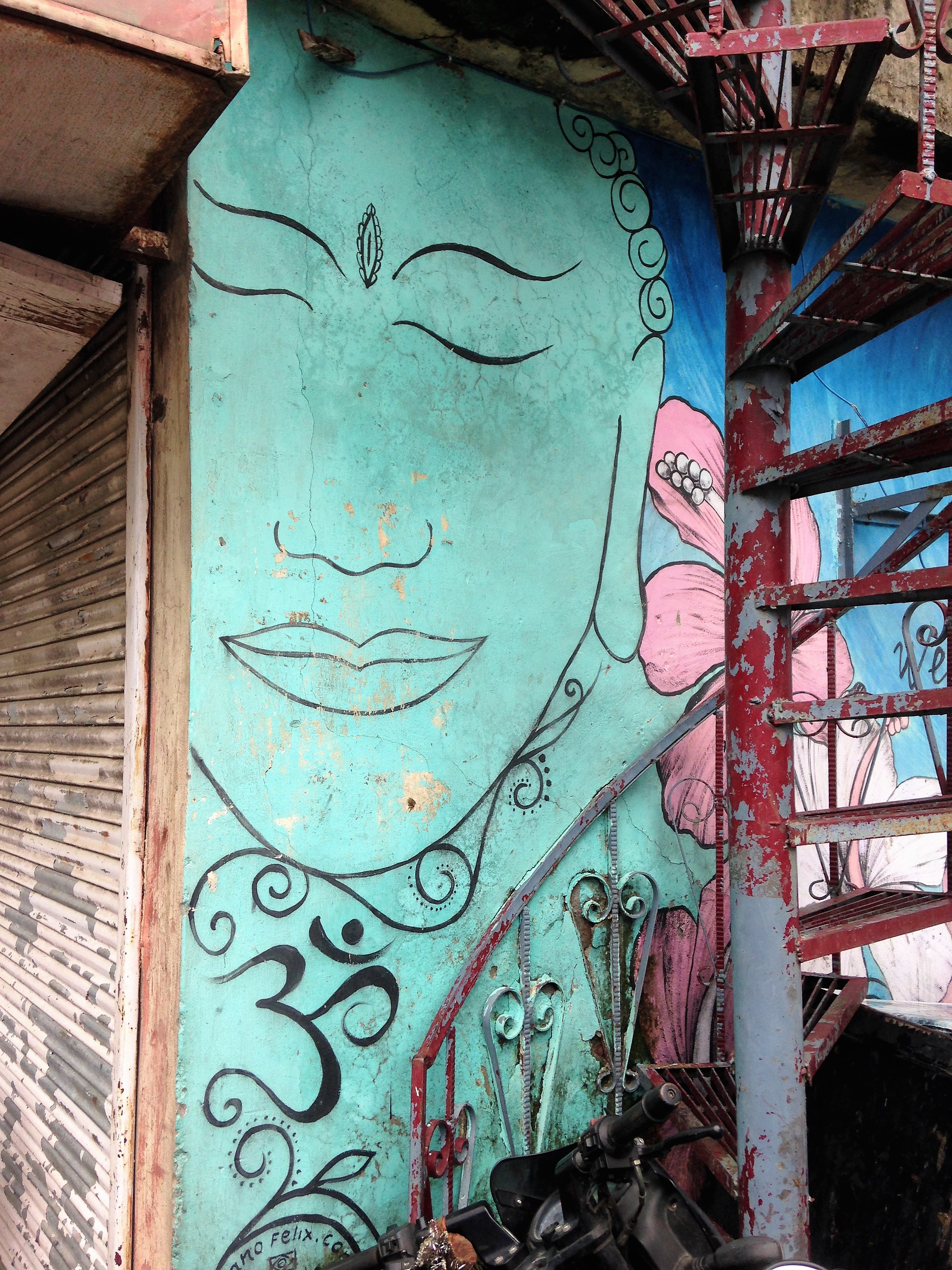 Indisk streetart, Rishikesh II